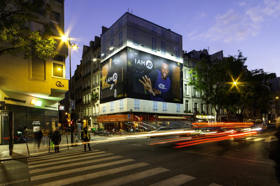 XXL banner for JD Sport in Paris