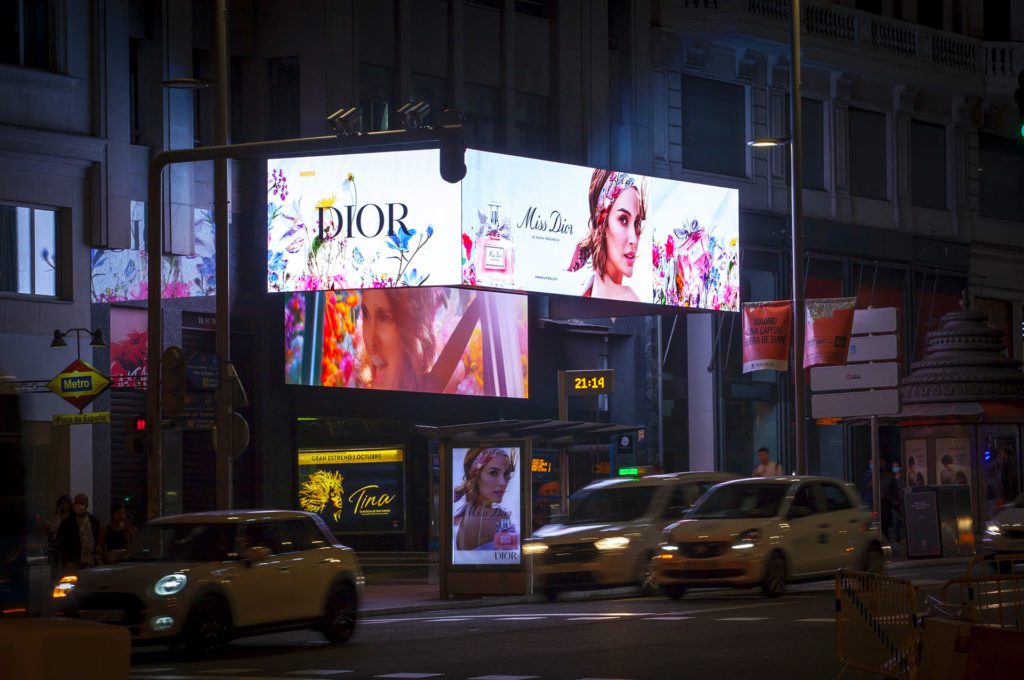 Campaign Dior - Madrid - Digitals