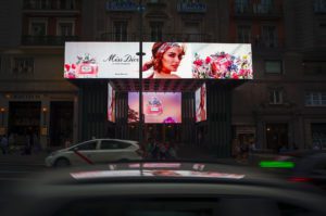 Campagne Dior à Madrid - Digitaux