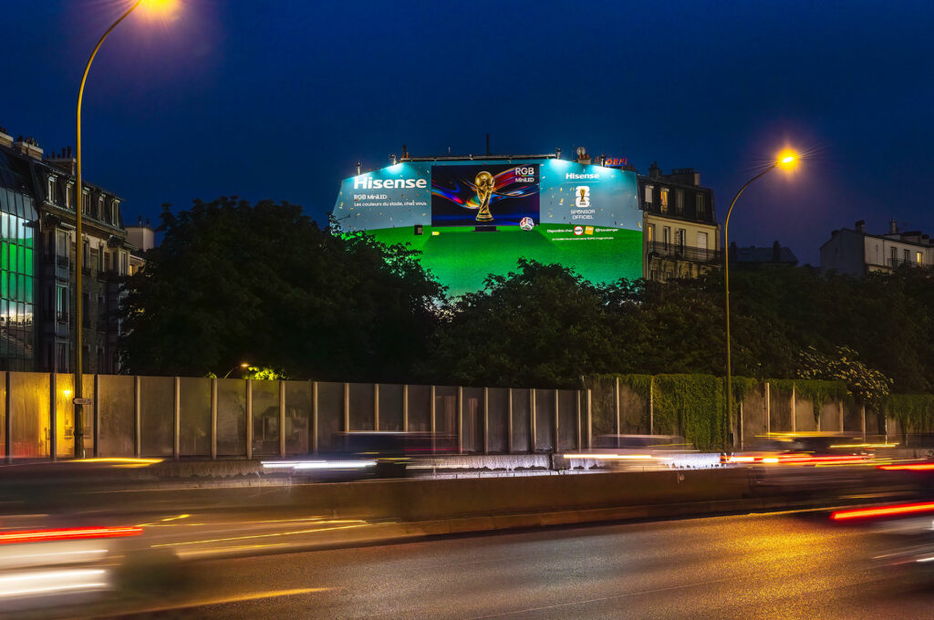 Hisense porte de St Mandé nouvelle toile mai 2026